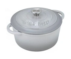 King Hoff Puodas Ketaus puodas su dangčiu, 24 cm skersmens, 4 l, pilkas, „Kinghoff“
