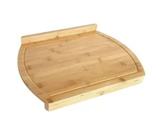King Hoff Deska Kinghoff bambukinė pjaustymo lentelė su fiksavimo kraštu 45x33x4cm