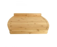 King Hoff Deska Kinghoff bambukinė pjaustymo lentelė su fiksavimo kraštu 45x33x4cm