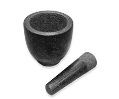 King Hoff Moździerz Skiedinio, granito rinkinys po 2, skersmuo 15,5 cm kinghoff