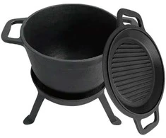 Kociołek 3 viename virdulys, ketaus, 8 l, „Kinghoff“