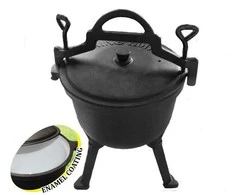 Garų puodas King Hoff MEDŽIOKLĖS KETUS KATILAS 10L EMELIUOTAS KINGHOFF KH-2243
