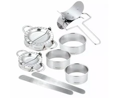 King Hoff Rinkinys Pierogi gamybos rinkinys, 8 dalys, Kinghoff plienas