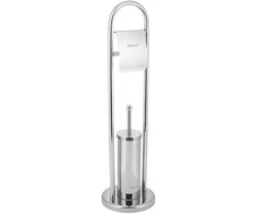 King Hoff Szczotka Tualetinis šepetys su popieriaus laikikliu, „Kinghoff“ plienas