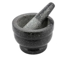 King Hoff Moździerz Skiedinys, akmenų rinkinys po 2, skersmuo 14x10cm kinghoff