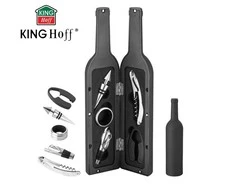 King Hoff Rinkinys „Kinghoff“ 5 dalių vyno aksesuarų rinkinys
