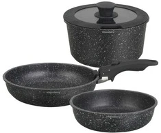 Zestaw Rinkinys Virtuvės reikmenų rinkinys, 5 dalys, aliuminis, Klausberg, kb-7858