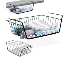 Vilde Metalinis Organizatorius 40,5x26,5x14,5 cm Juodas - Pakabinama Krepšys