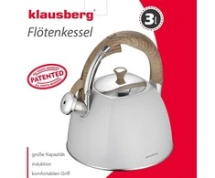Virdulys, Tradicinis virdulys 3 l, šviesiai pilkas, Klausberg