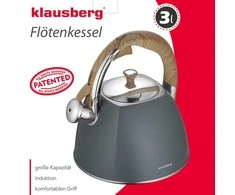 Virdulys, Tradicinis virdulys 3 l pilkas Klausberg