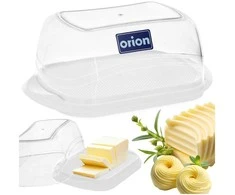 Orion Kraft Sviesto laikiklis su skaidriu dangčiu - 18.5 x 11 x 7 cm