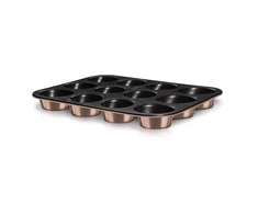 MIFFINŲ KEPIMO FORMA x12 BERLINGER HAUS METALLIC ROSE GOLD BH-6473