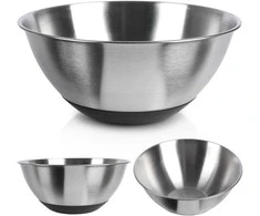 Vilde Nerūdijančio plieno maišymo dubuo 21,5 cm, 1,9 l, neslystantis pagrindas
