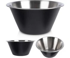 Vilde Nerūdijančio Plieno Maišyklė 22 cm, 2 l, Juoda
