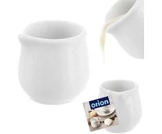 Orion Pieno ąsotis porcelianas MONA 20 ml baltas