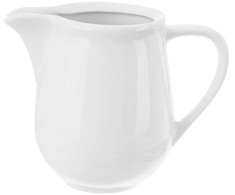 Orion Pieno ąsotis porcelianas MONA 80 ml baltas