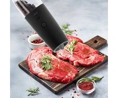 Orion Elektrinis Malūnas Pipirams ir Druskai 20 cm - USB Įkrovimas - Keraminis Mechanizmas
