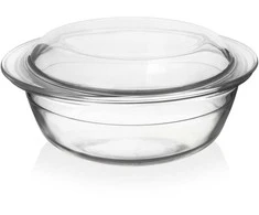 Orion Stiklinė tava su dangčiu 27x23x11,5 cm, 2,2 l