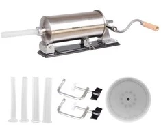 Nadziewarka Dešrų kimštuvas, 3kg talpos, horizontalus, nerūdijančio plieno, Klausberg, kb-7928