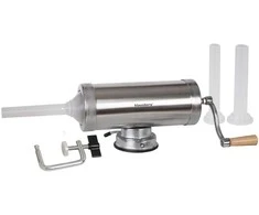 Mėsmalė Nadziewarka Dešrų kimštuvas, talpa 2,5kg, horizontalus, nerūdijančio plieno, Klausberg, kb-7925