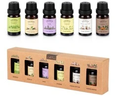 Drėkintuvas Vilde Ätherisches Öl-Set ätherische Öle Naturduftöl 10 ml 6 Stk.