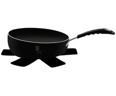 GILIAI KEPTINĖ 26CM TITANIUM BERLINGER HAUS Juodas PRO BH-6120