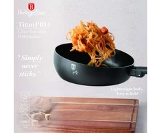 Berlinger Haus WOK PATELNIA FLIP TYTANOWA 26cm BERLINGER HAUS BH-8119 ANTRACIT
