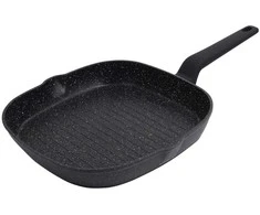 PATELNIA GRILLOWA Z POWŁOKĄ MARMUROWĄ 28CM KLAUSBERG KB-7662