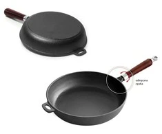Krisberg Ketaus keptuvė su nuimama rankena, 28 cm (KS-2567)
