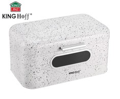King Hoff Chlebak stal, balta marmurek kinghoff