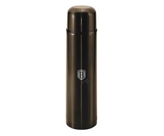 Plieninis termosas 0.5L BERLINGER HAUS METALIC LINE Blizganti juoda BH-6817