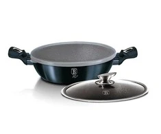 PLOKŠČIAS PLOKŠTIS 3.8L 28CM BERLINGER HAUS METALLIC AQUAMARINE BH-6794
