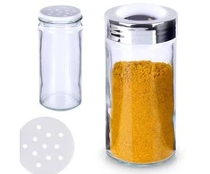 Orion prieskonių indelis su sieteliu 80 ml stiklinis