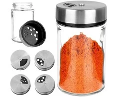 Orion Stiklinis prieskonių indelis su sieteliu 100 ml