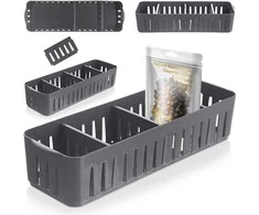 Orion prieskonių dėžutė organizatorius 32x10,5x7 cm pilka