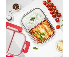 Lumarko Orion Maisto saugojimo indas 1,3 l stikliniame dėkle su skyriumi