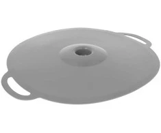 Universalus silikoninis dangtis Ø22cm puodams ir keptuvėms BRUNBESTE BB-3602