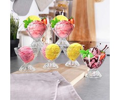Desertiniai indeliai Vilde, stikliniai, 100 ml, 6 vnt.
