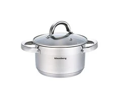 Puodas Plieninis puodas, 16 cm skersmens, 1,8 l, Klausberg