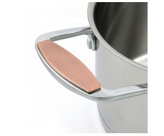 KLAUSBERG - Plieninis puodas + dangtis 16 cm 1,8 L