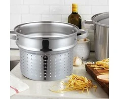 Klausberg Puodas su makaronų virimo įdėklu 24 cm, 7,5 l kb-7738