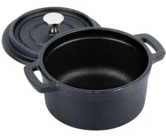 Ketaus puodas su dangčiu Vilde 10 cm, 250 ml