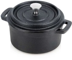 Ketaus puodas su dangčiu Vilde 10 cm, 250 ml