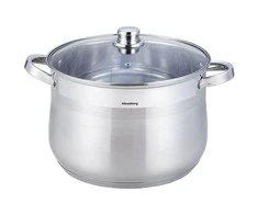 Puodas Plieninis puodas, 32 cm skersmens, 18,7 l, Klausberg
