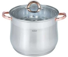 Puodas STALOWY GASTRONOMICZNY 10.7L 26CM KLAUSBERG KB-7794 ROSE GOLD