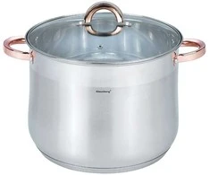 Puodas STALOWY GASTRONOMICZNY 13L 28CM KLAUSBERG KB-7795 ROSE GOLD