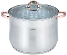 Puodas STALOWY GASTRONOMICZNY 16L 30CM KLAUSBERG KB-7796 ROSE GOLD