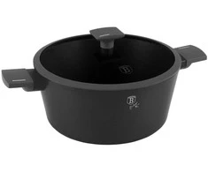 Berlinger Haus Puodas TYTANOWY Z POKRYWĄ 28cm BERLINGER HAUS BH-8132 ANTRACIT