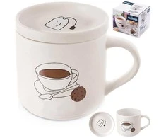 Lumarko Orion Porceliano puodelis su dangteliu 420 ml