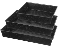 Brunbeste Rinkinys 3 FORM BLACH DO PIECZENIA NON-STICK BRUNBESTE BB-2555